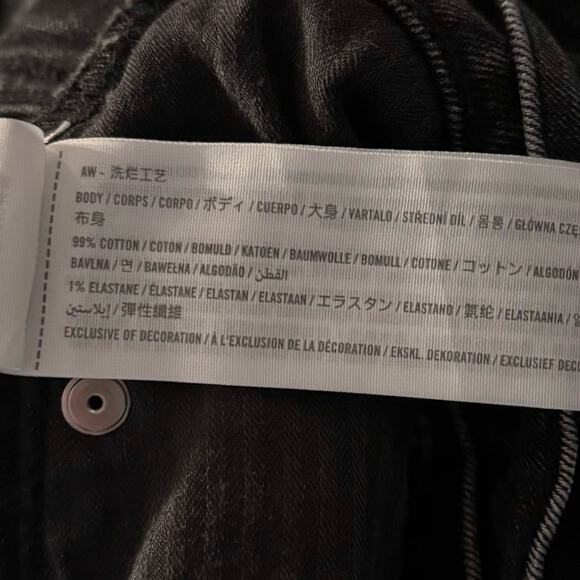 Abercrombie Women's 00 24 x 29 Jeans 90's Slim Straight Ultra High Asymmetrical - Picture 6 of 11